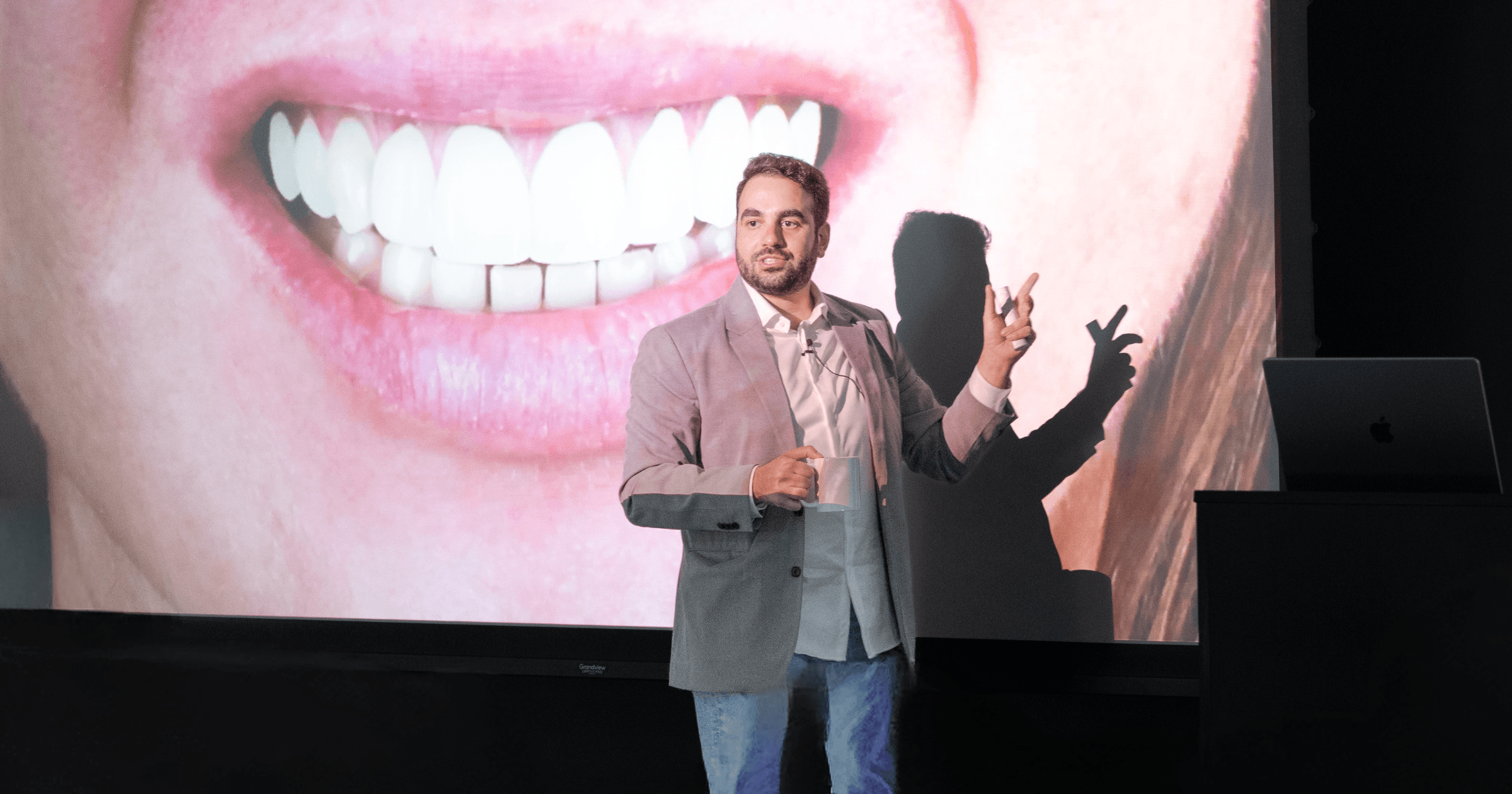 Dr. Faraj Edher presenting at BC Dental Study Club — Canada's largest dental education community