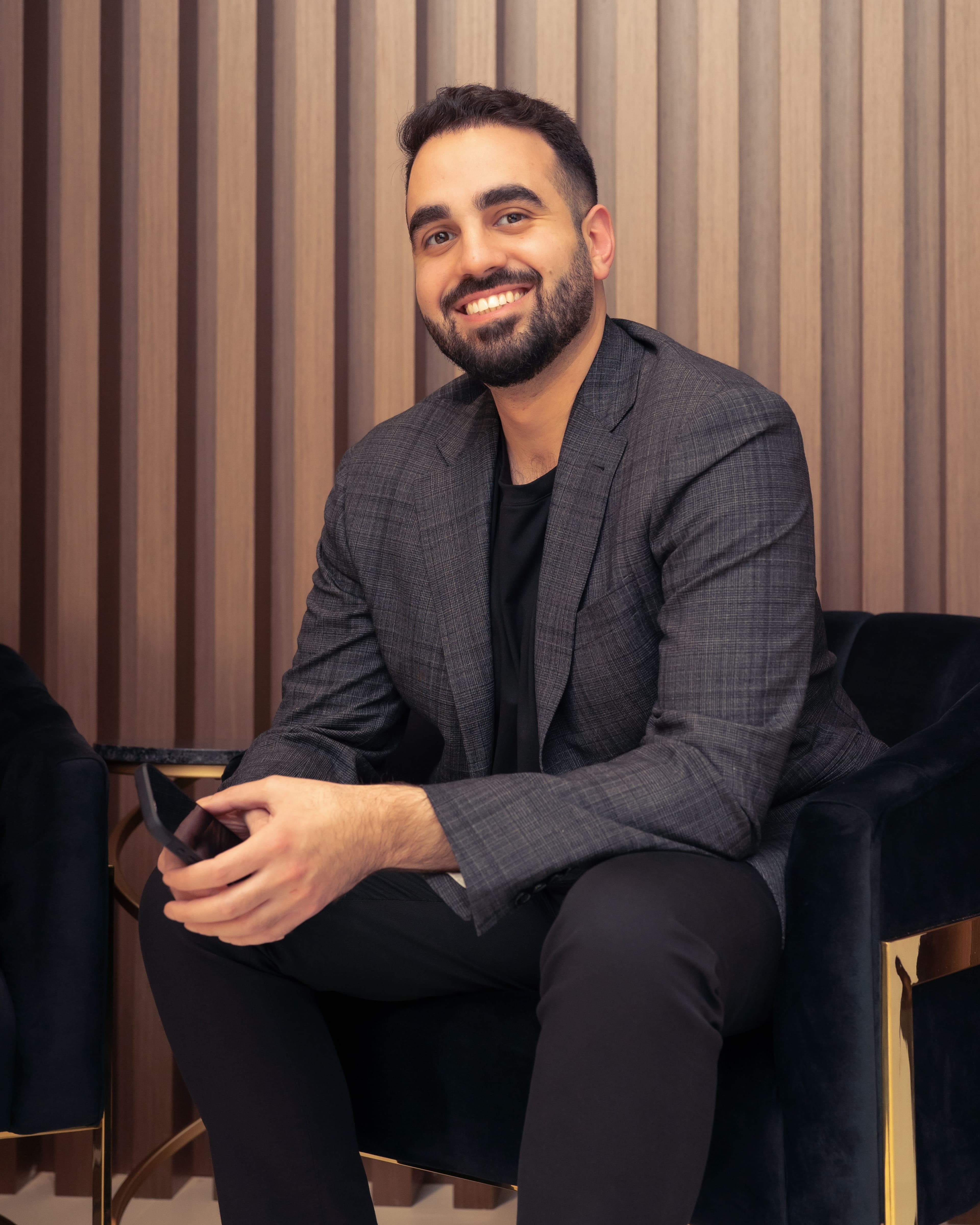 Dr. Faraj Edher, Prosthodontist and Founder of Transcend Specialized Dentistry